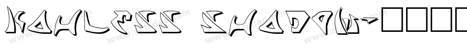 Kahless Shadow字体转换